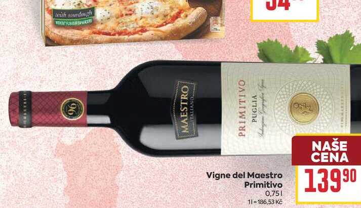 Vigne del Maestro Primitivo 0,75l