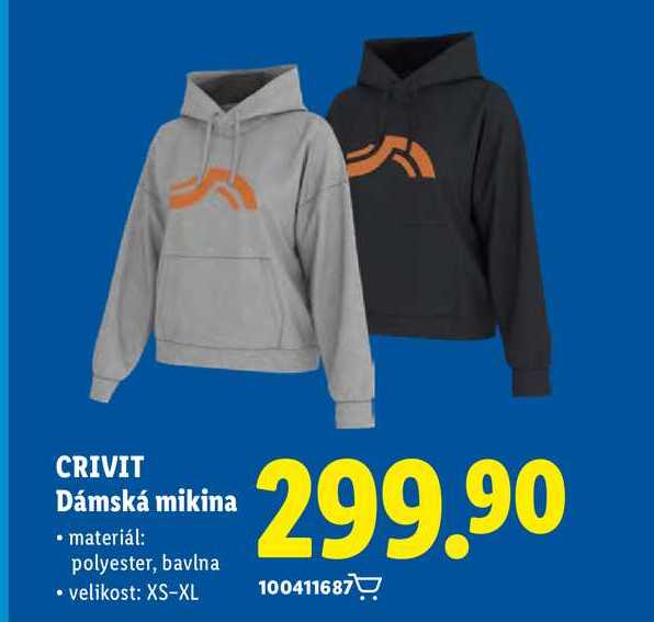 CRIVIT Dámská mikina