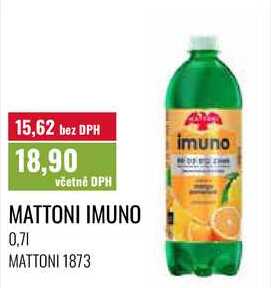MATTONI IMUNO, 0,71