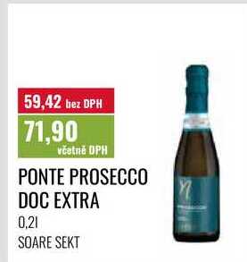 PONTE PROSECCO DOC EXTRA, 0,21