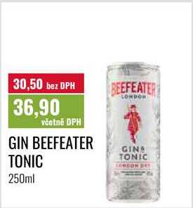 GIN BEEFEATER TONIC, 250ml