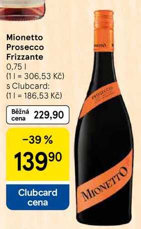 Mionetto Prosecco Frizzante, 750ml