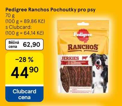 Pedigree Ranchos Pochoutky pro psy, 70 g