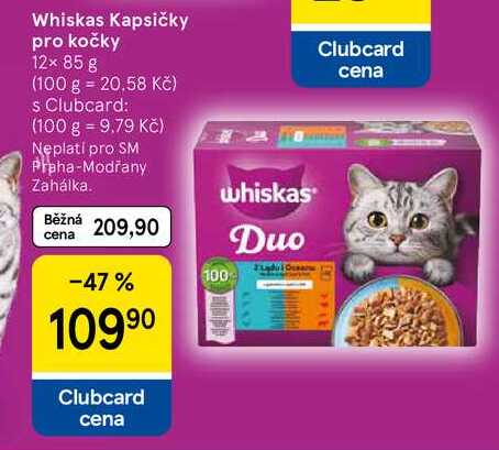 Whiskas Kapsičky pro kočky, 12x 85 g