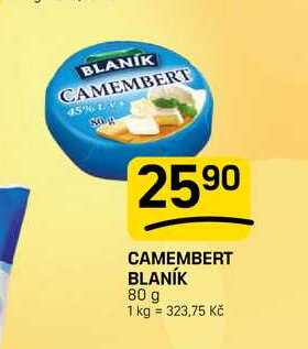 CAMEMBERT BLANÍK 80 g