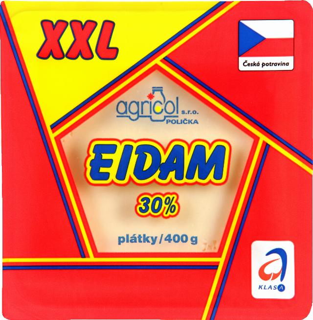 Agricol Sýr Eidam 30% XXL balení