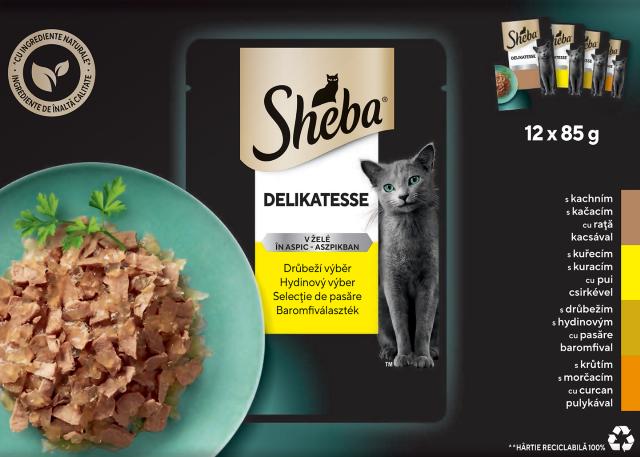 Sheba Kapsičky pro kočky