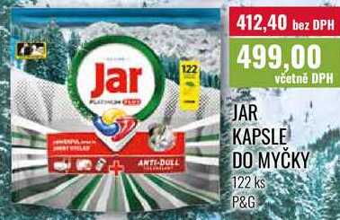 JAR KAPSLE DO MYČKY, 122 ks