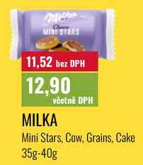 MILKA Mini, Stars, 35g-40g