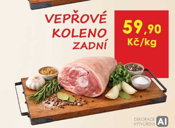 Vepřové koleno zadní 1kg