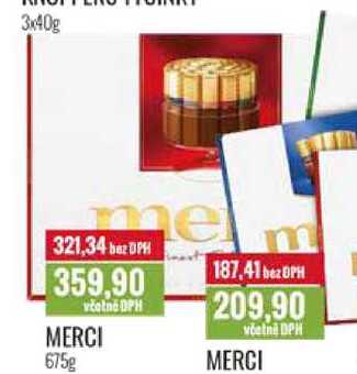 MERCI 675g