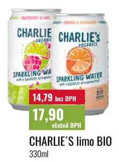 CHARLIE'S limo BIO 330ml