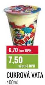 CUKROVÁ VATA 400ml