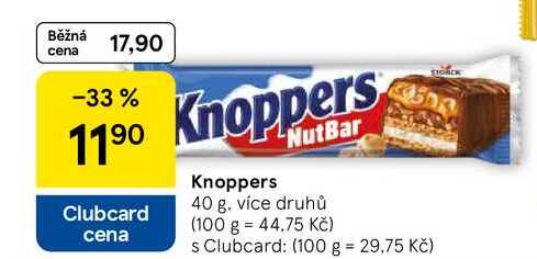 Knoppers NutBar, 40 g