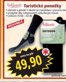 Turistické ponožky