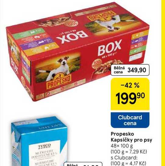 Propesko Kapsičky pro psy, 48× 100 g