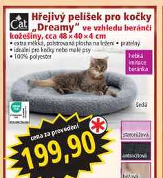 Hřejivý pelíšek pro kočky ,,Dreamy"
