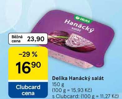 Delika Hanácký salát, 150 g
