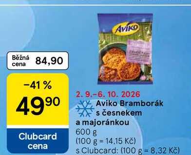 Aviko Bramborák s česnekem a majoránkou, 600 g
