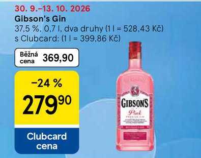 Gibson's Gin 37,5 %, 0,7 l