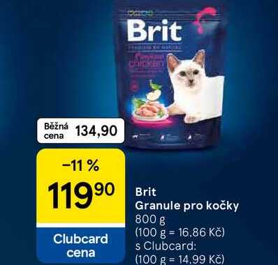 Brit Granule pro kočky, 800 g 