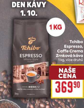 Tchibo Espresso, Caffe Crema Zrnková káva 1 kg