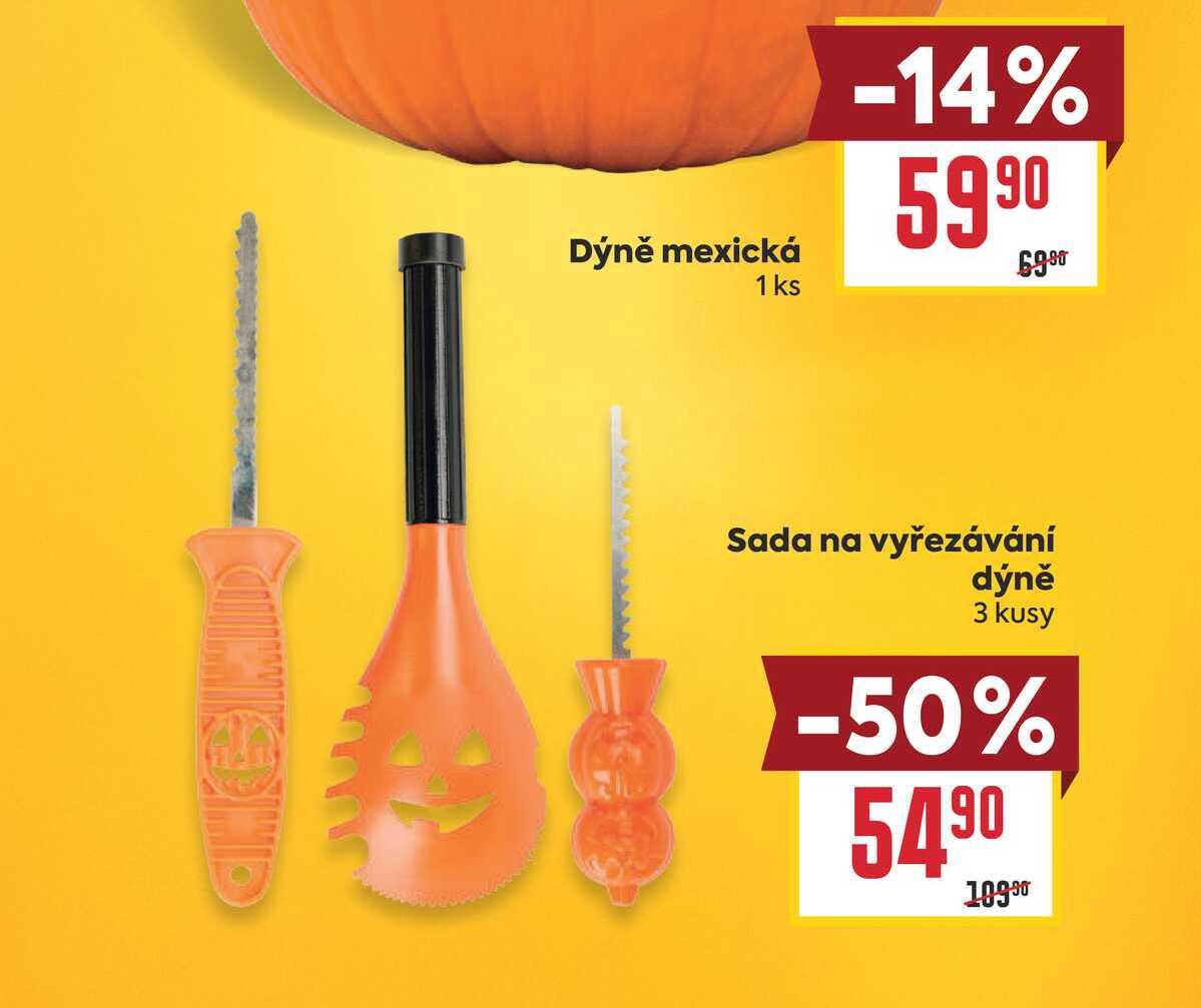 Sada na vyřezávání dýně 3 kusy