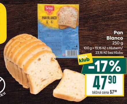 Pan Blanco 250 g 