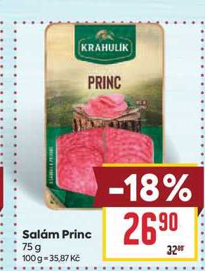 Salám Princ 75 g