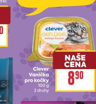 Clever Vanička pro kočky 100 g