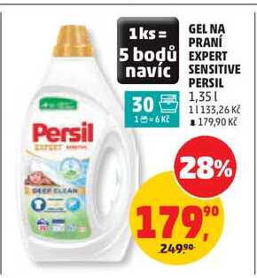 GEL NA PRANÍ EXPERT SENSITIVE PERSIL, 1,35 l