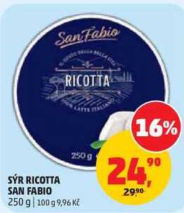 SÝR RICOTTA SAN FABIO, 250 g 