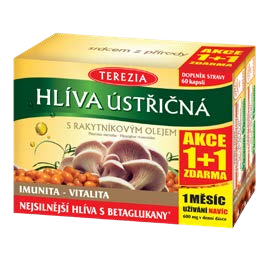 TEREZIA Hlíva ústřičná s rakytníkovým olejem