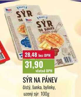 SÝR NA PÁNEV 100g