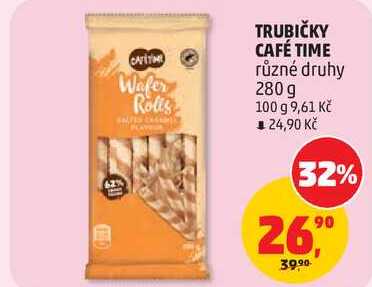 TRUBIČKY CAFÉ TIME různé druhy, 280 g