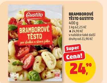 BRAMBOROVÉ TĚSTO GUSTITO, 400 g