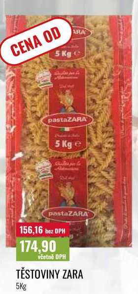 TĚSTOVINY ZARA 5Kg 