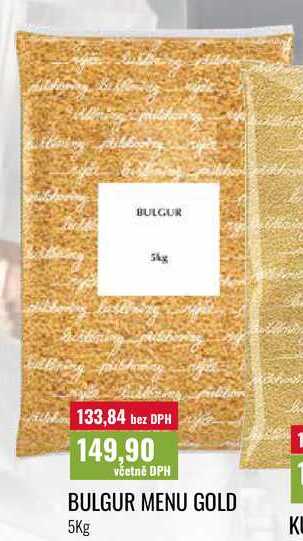 BULGUR MENU GOLD 5Kg 