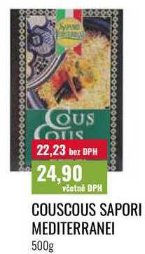 COUSCOUS SAPORI MEDITERRANEI 500g
