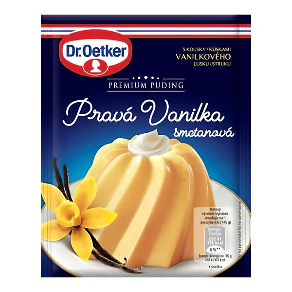 Dr. Oetker Premium Puding Pravá vanilka smetanová