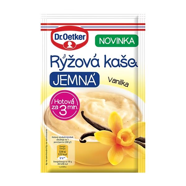 Dr. Oetker Rýžová kaše jemná, Vanilka