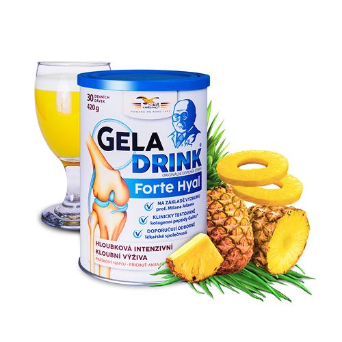 Geladrink Forte Hyal ananas práškový nápoj 420 g