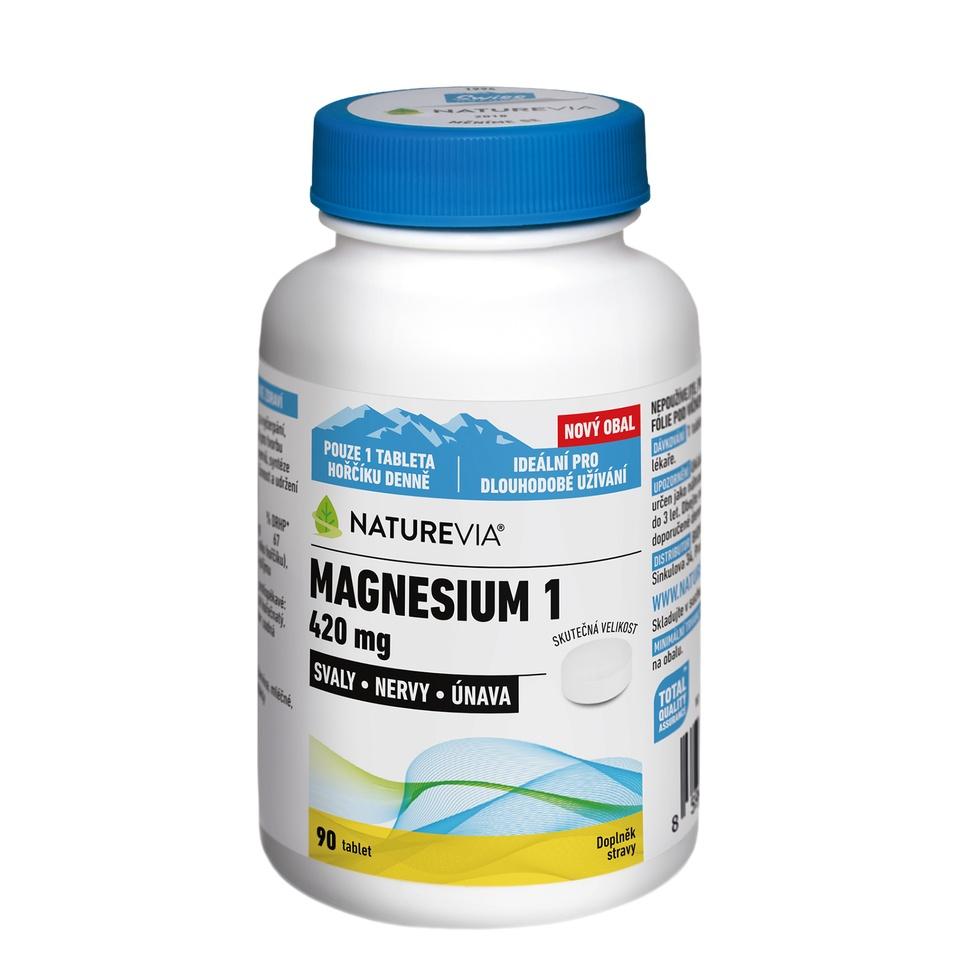 Naturevia Magnesium 1, 420mg 90 tablet