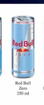 Red Bull Zero 250 ml