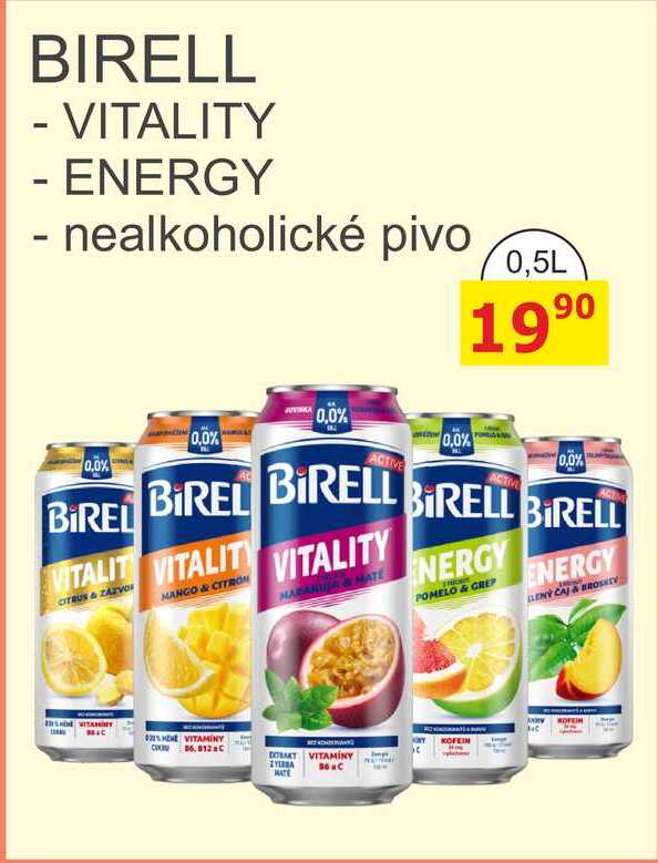 BIRELL - VITALITY/ENERGY 0,5l plechovka
