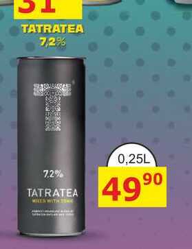 TATRATEA 7,2% 0,25L