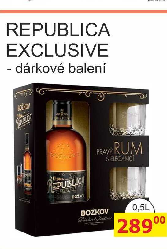 REPUBLICA EXCLUSIVE - dárkové balení