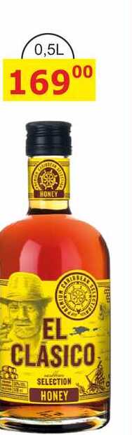 El Clasico Honey 0,5l 30%