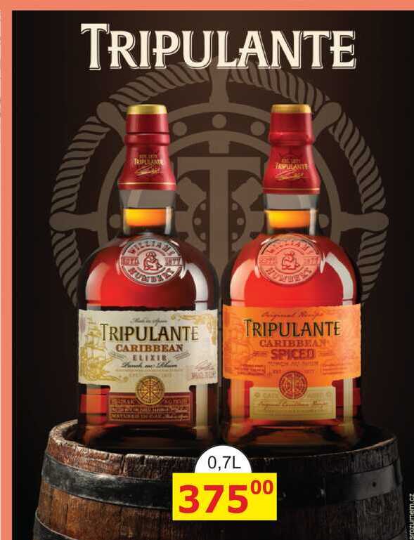 TRIPULANTE CARIBBEAN ELIXIR 0,7L 