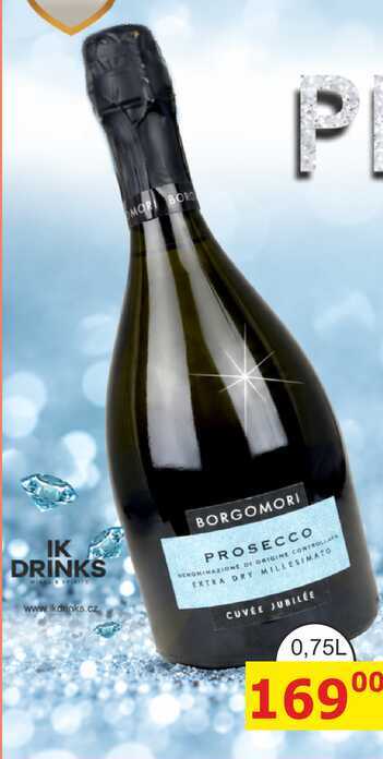 Borgomori Prosecco Extra Dry 0,75l 11%